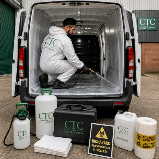 Biohazard cleaning