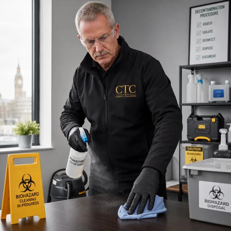 Biohazard cleaning