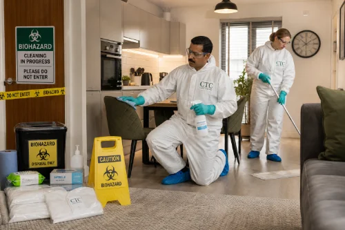 Biohazard cleaning overview