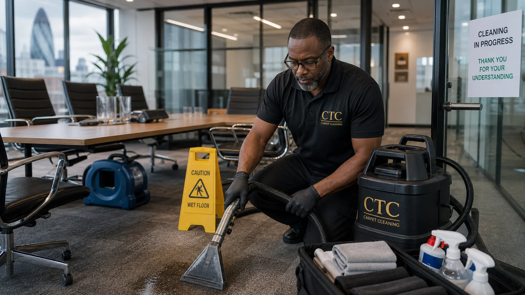 Emergency cleaning in London