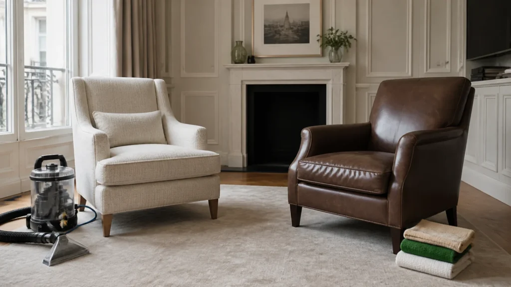 Fabric Sofa vs Leather Sofa: How Does Cleaning Differ?