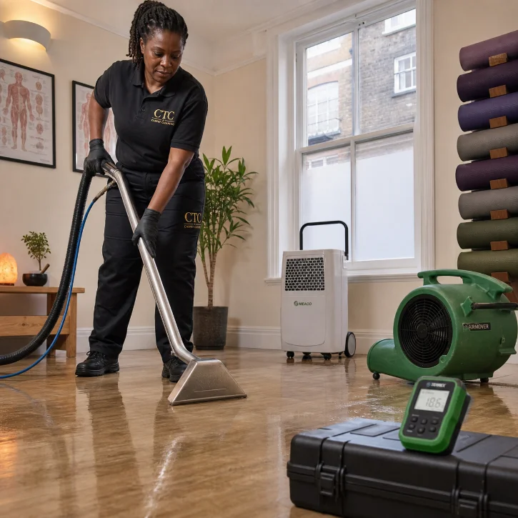 Flood and water damage cleaning