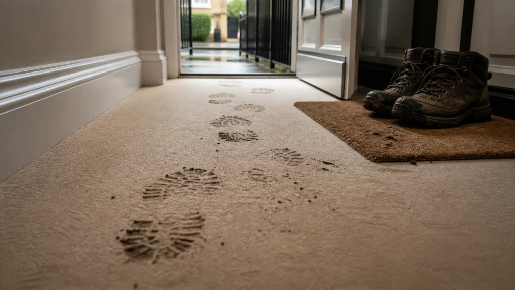 Muddy Carpet? What to Do Before You Start Cleaning