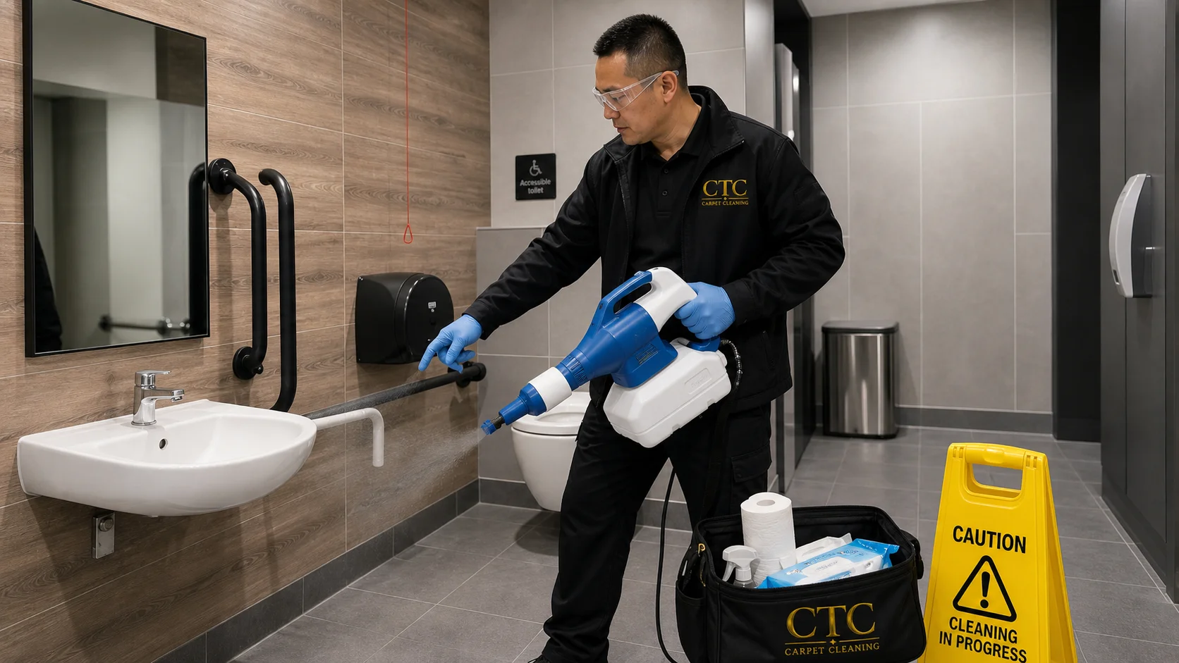 Human waste cleaning in London
