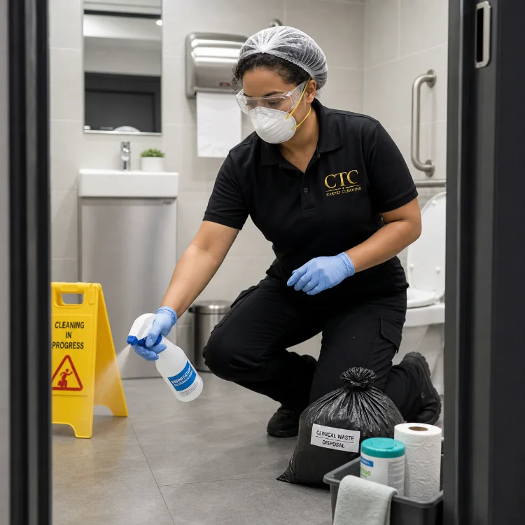 Human waste cleaning