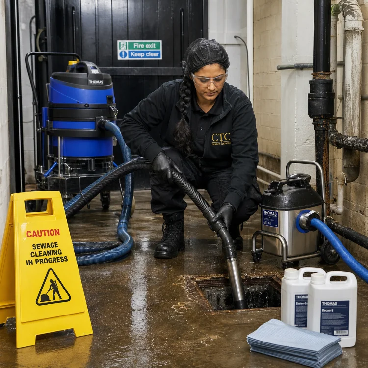 Sewage cleaning
