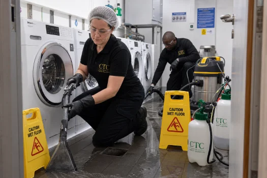 Sewage cleaning in London