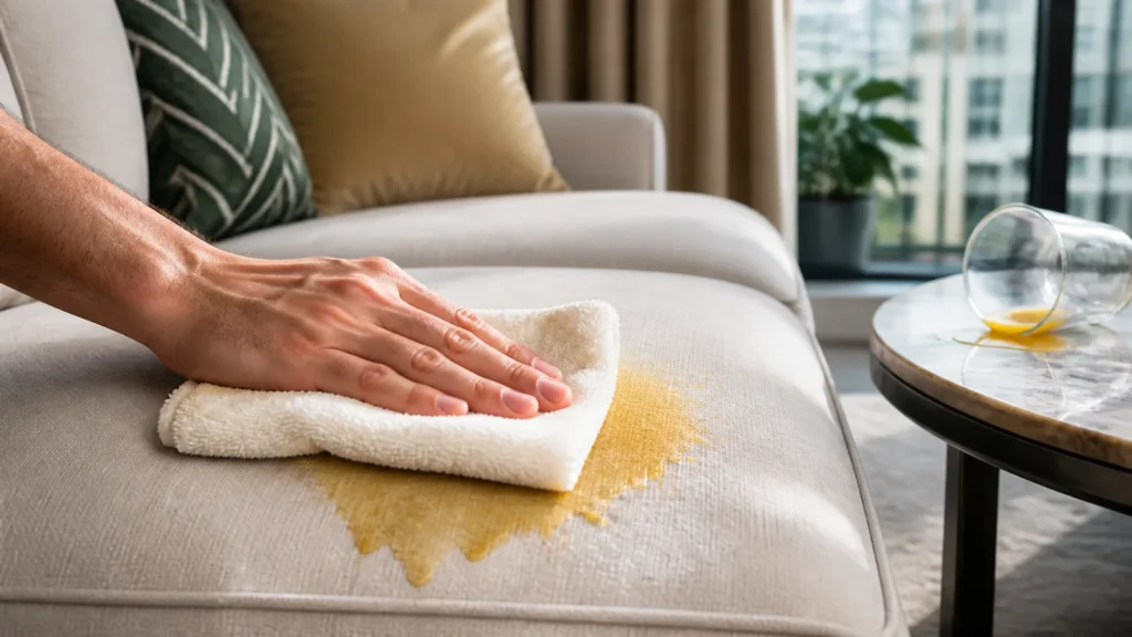 Sofa Stains: What Should You Do After a Spill?