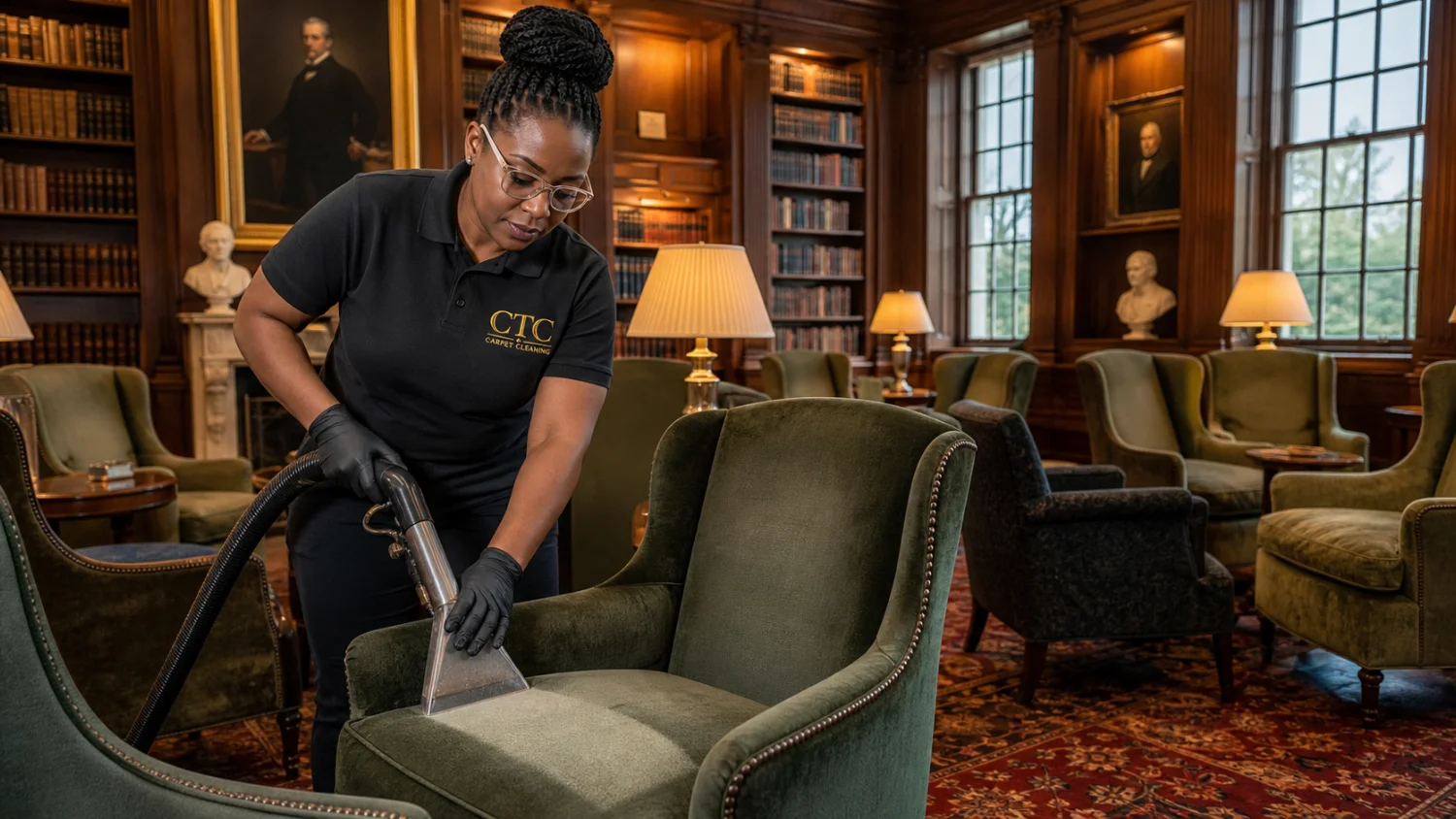 Upholstery cleaning in London